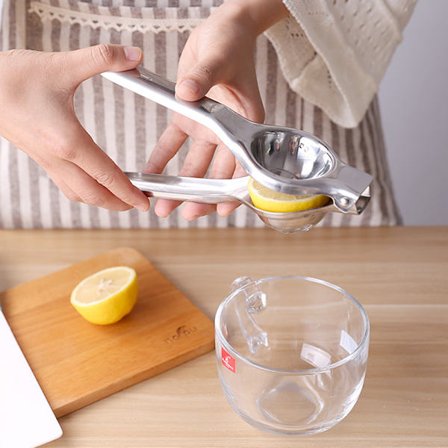Rostfritt stål Citron Hand Manuell Juicer för Citron Orange Frui