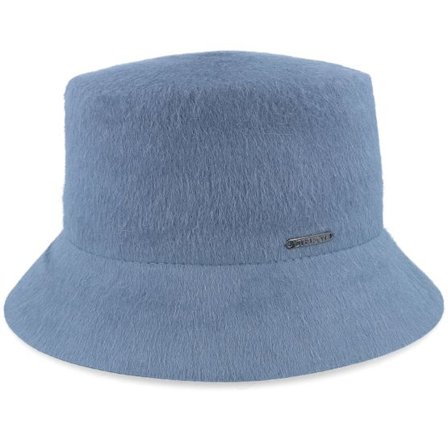 Stetson - Blå bucket Hatt - Woolfelt/Mohair Sky Bucket @ Hatstore
