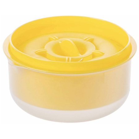 Ægseparator Æggeblomme Separator Køkkenhjælp og Bageudstyr Husholdning Stor Kapacitet Madlavningsværktøj Køkkenhjælp 1 Stykke (Gul)