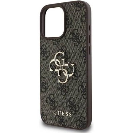 Coque - GUESS - iPhone 16 Pro - Logo 4G - Eco-læder - Holdbar beskyttelse