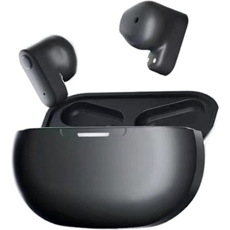 Bluetooth-hörlurar Trådlöst headset Bluetooth-headset, IPX5 Vattentät, Dubbel mikrofon Talande brusreducering, Med laddning-svart