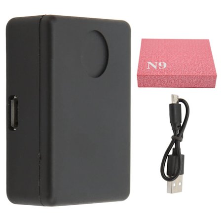 N9 GPS Tracker Kompakt Ljudlarm Tydlig Röst GPS Spårningsenhet för Bil Motorcykel