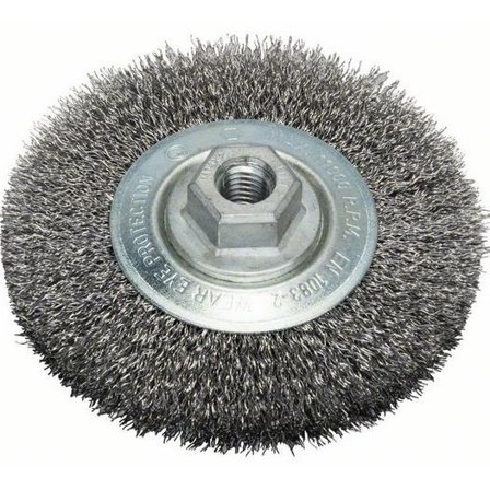 Bosch 2608622100 Stålborste M14 - Diameter 115 x 0,3 mm, Maskintillbehör & förbrukning