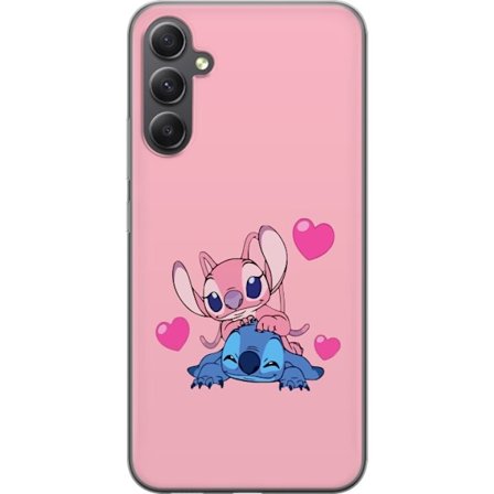 Yhteensopiva Puhelinkuori Samsung Galaxy A35 Ystävänpäivä Stitch