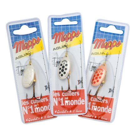 Mepps 3-pack Aglia 3 baits Multi-colored OneSize