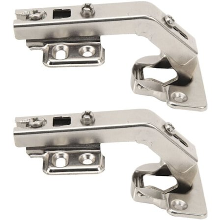 Specielt 135 graders hjørneskab dørhængsel, foldeligt skab dørhængsel, garderobe skab, pakke med 2