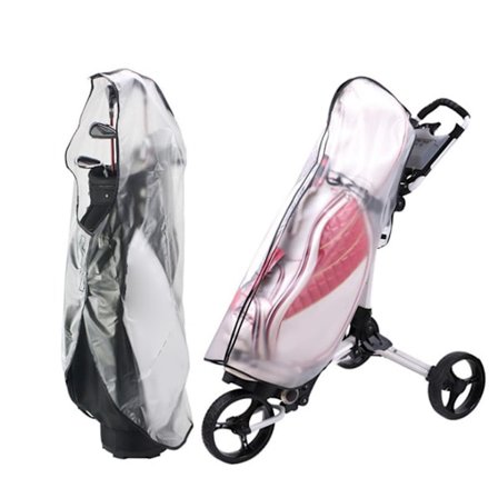 Vattentätt Transparent PVC Regnskydd Resväska Väska Portabel Vindtät