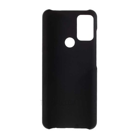 Motorola G60s Ultra-ohut kumipinnoitettu mattamusta Cover Basic V2