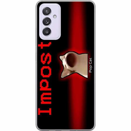 Samsung Galaxy A82 5g Mjukt Skal - Pop Cat Meme