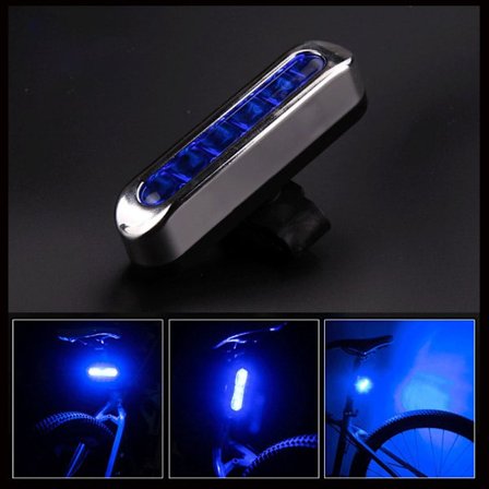 Sykkel Baklys Sykkel Baklykter BLÅ