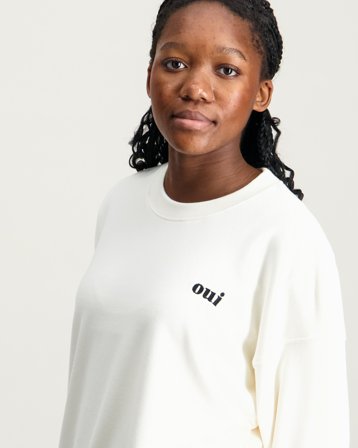 Sofie Schnoor EliSY Sweatshirt Cremefärgad Tröjor Tjej - Kids Brand Store