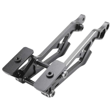 arrma 1/8 rc bildeler bakre vingefeste sett metall svart