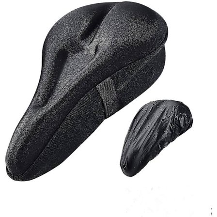 Gel Cykelsaddelbetræk - Super Blød Gel-Polstret Cykelsaddel Pude