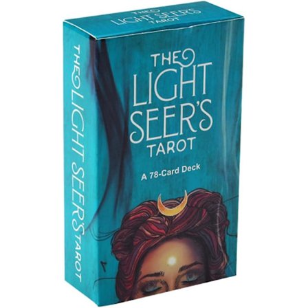 78-korts tarotkortsett - orakelkort - klassisk tarotkortstokk - The Light Seers Tarot Deck - skjebneforutsigelsesspillsett - spådomsspill for