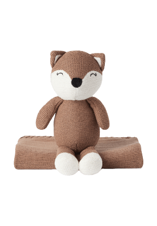 Koja Presentbox gosedjur + filt OLIVIA Bädda Röd ONESIZE