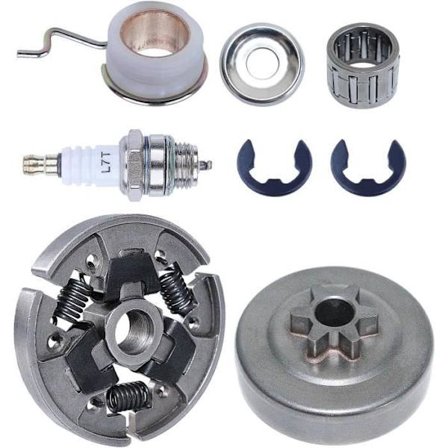 3/8 "6t Clutch drum kit med tandhjul til STIHL MS180 MS210 MS230 018 021 023 Motorsav reservedele med spidse gaspedaler