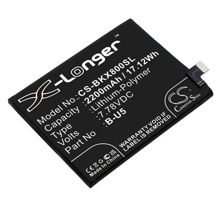 Batteri till SmartPhone, Mobil för VIVO X80, V2183A, V2144