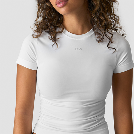 ICANIWILL Essence Seamless T-shirt Hvid