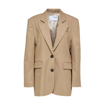 Only Blazer , Beige , Dames , Maat: S