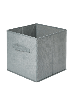 Åhléns Home Förvaringskorg FOLDABLE 27x27 cm Förvaring Grå ONESIZE