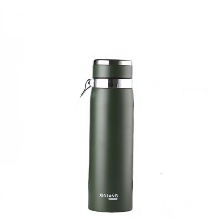 800 ml termosvattenflaska med stor kapacitet, rostfritt stål Green 800ml