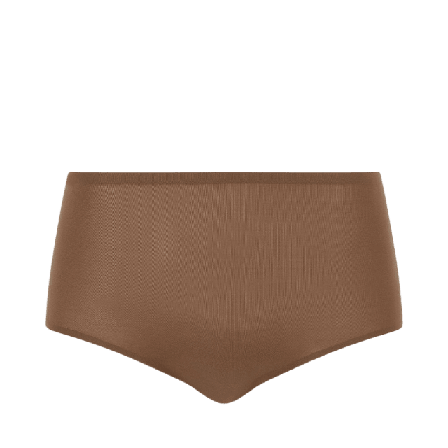 Chantelle Softstretch High-Cut Brief Underkläder Dam Brun ONESIZE