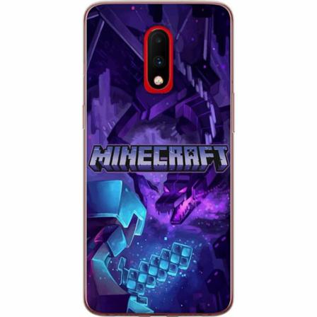 Oneplus 7 Mjukt Skal - Minecraft