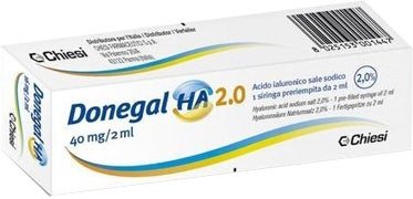 Donegal HA 2.0 Siringa Preriempita all'Acido Ialuronico 40mg/2ml