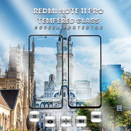 Xiaomi Redmi Note 11 Pro - Härdat Glas 9h-super Kvalitet 3d