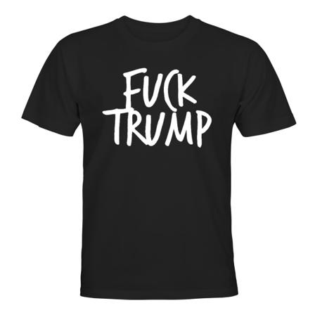 F-ck Trump - T-PAITA - MIESTEN Svart - M