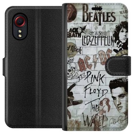 Kompatibelt Plånboksfodral till Samsung Samsung Galaxy Xcover 5 Rockband Klassiker Musik Konsert Gitarr