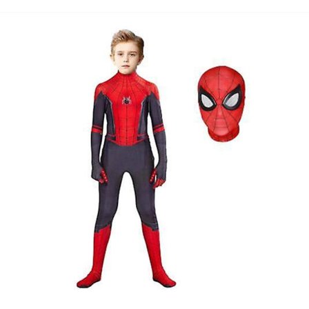 Rl Superhero Spiderman Kostyme Bodysuit For Kids Spandex Zentai Halloween Cosplay Jumpsuit