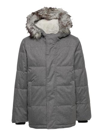 Kids Boys Outerwear Toppatakki Harmaa Abercrombie & Fitch