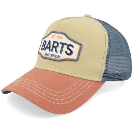 Barts - Beige trucker Casquette - Callagun Cap Terra A-Frame Trucker @ Hatstore
