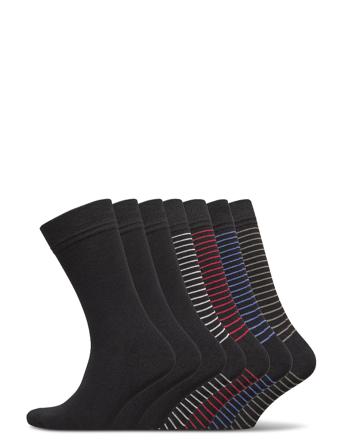 Jbs Socks Bamboo 7 Pairs Box. Underwear Socks Regular Socks Multi/mönstrad JBS