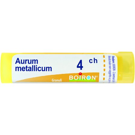 Boiron Aurum Metallicum Granuli 04Ch Tubo 4g