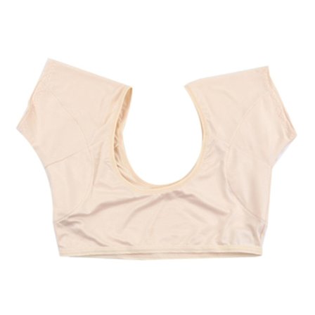 Underarm Sved-Vest Underarm Sved-Skjold Vaskbar Sved-Skjold Vest Til Kvinder Piger Damer (Størrelse, Farve: Hudfarvet Mælke-Strimler-L