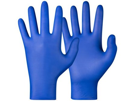 GRANBERG Nitrilhandske blå M 200/fp - Lyreco - Skyddsutrustning - Engångshandskar - Nitrilhandskar