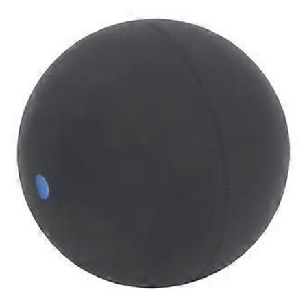 Squashball 39mm Enkelt Blå Prikk Gummi Utmerket Spret