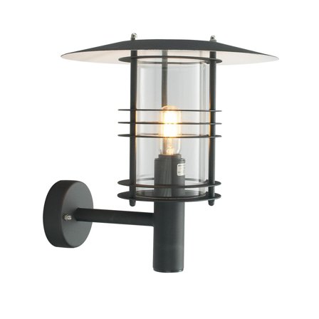 Norlys Stockholm Seinävalaisin 46 W Musta, Valaistus