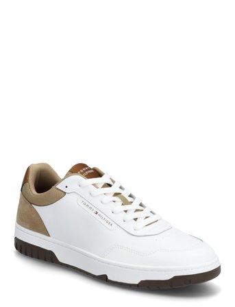 Tommy Hilfiger Th Basket Core Lite Lth/Suede - White - 40