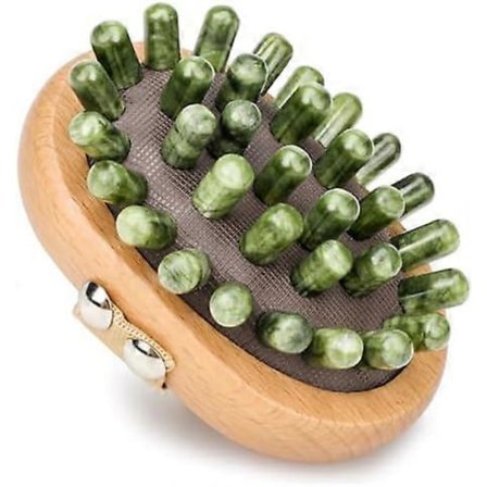 Huvudskalpmassagerare, Kroppsmassage SPA-verktyg för Muskelavslappning Punktbehandling Gua Sha-verktyg för Rygg Ben