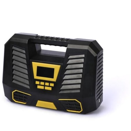 Bærbar luftkompressor 12V, 150PSI bil luftkompressor, mini bil dekkpumpe, digital elektrisk dekkpumpe med LED-lys