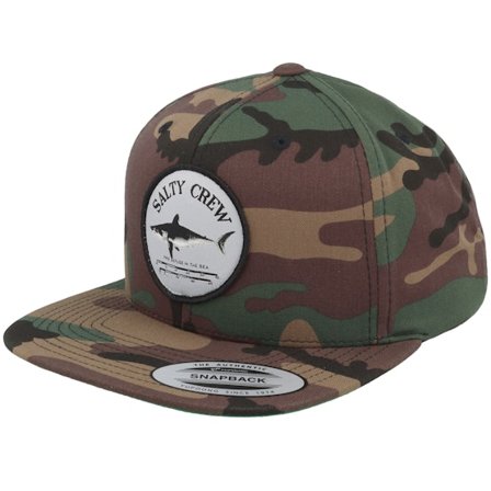 Salty Crew - Camo snapback Keps - Bruce 6 Panel Camo Snapback @ Hatstore
