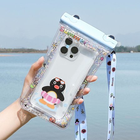 Ip Vattentätt Telefonfodral - Regntätt Telefonfodral för Cykling - Stor Storlek, Pekskärm, F7