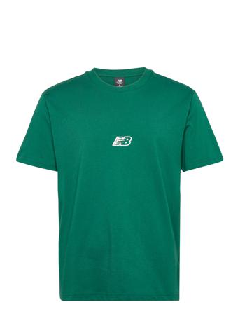 Nb Essentials Graphic Short Sleeve 2 T-shirt Grøn New Balance