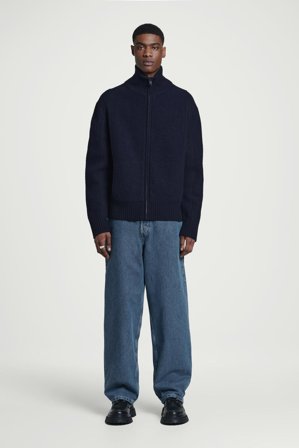 COS Men's Rider Straight-Leg Jeans in Blue