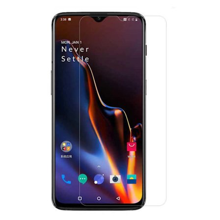 OnePlus 7T skjermbeskyttelsesbeskyttende plast omfattende