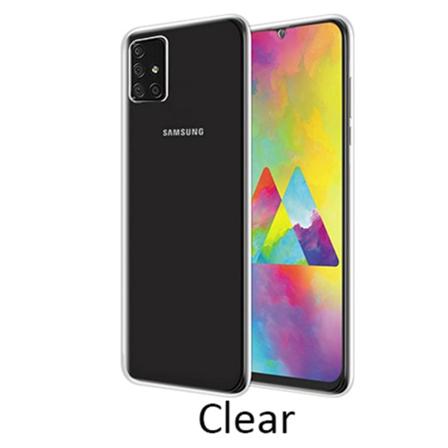 Gennemtænkt dobbelt beskyttelsescover - Samsung Galaxy A51 Transparent/Genomskinlig