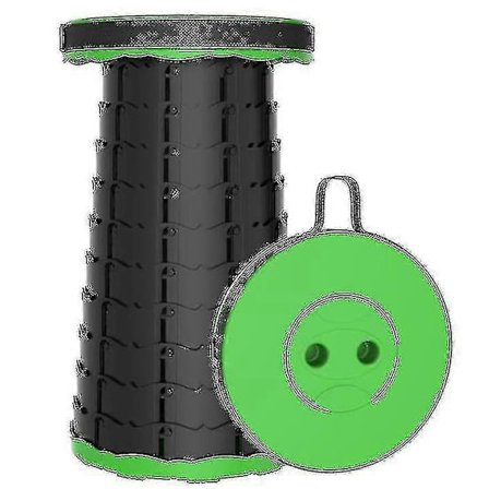 Sammenklappelig teleskopskammel til udendørs brug - 60 cm højde